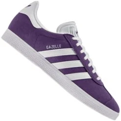 Adidas Originals Gazelle Freizeitsneaker Rich Purple/Cloud White/Cloud White Damen, Herren