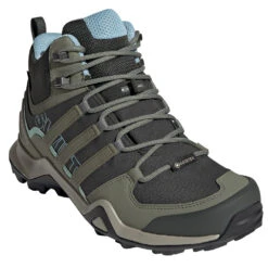 Adidas Performance Terrex Swift R2 Mid GTX Wanderschuhe Legend Earth/Legacy Green/Ash Grey Damen -Ski Equipment Sale adidas terrex swift ef3358 02 gross