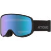 Atomic Revent OTG Stereo Snowboard-Goggle Black/Blue Stereo Damen, Herren -Ski Equipment Sale atomic revent otg stereo black an5106082 gross