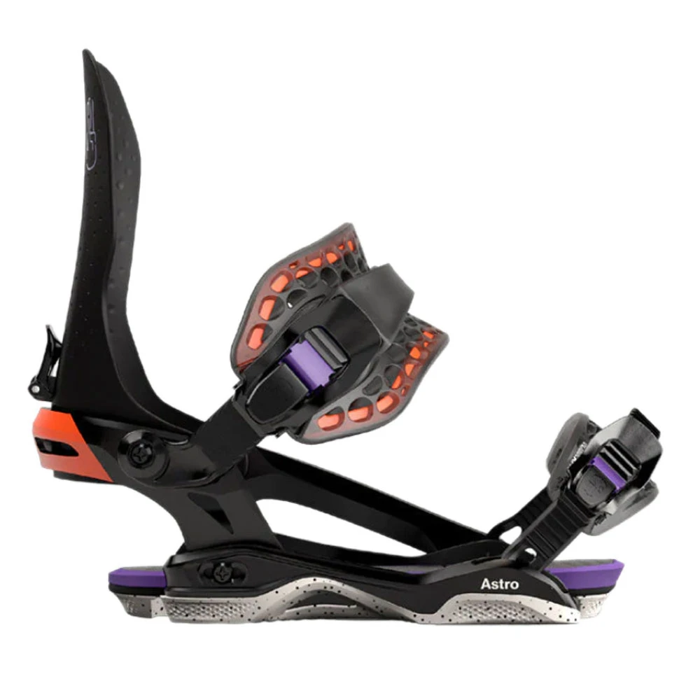 Bataleon Astro Asym Snowboard-Bindung Orange Purple Herren 4 Bataleon Astro Asym Snowboard-Bindung Orange Purple Herren - Image 2