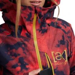 Burton [ak] Gore-Tex Upshift Schneejacke Hibiscus Pink Cloud Marble Damen -Ski Equipment Sale burton ak gore tex upshift jacket 21282101960 04 grossAExWz4V1pw624