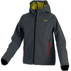 Campagnolo® Campagnolo Boy Softshell Softshelljacke Antracite/Lime Kinder