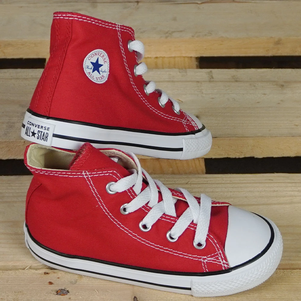 Converse CT All Star Hi Sneaker Red Kinder 6 Converse CT All Star Hi Sneaker Red Kinder - Image 4