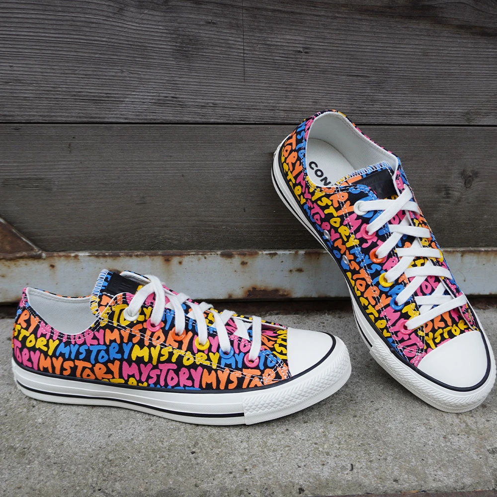 Converse CT All Star OX Sneaker Black Bold/Mandarin White Damen 5 Converse CT All Star OX Sneaker Black Bold/Mandarin White Damen - Image 3