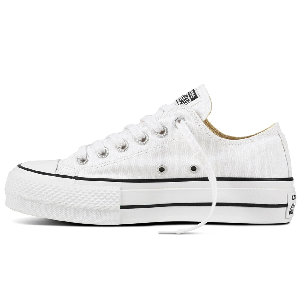 Converse CT All Star Lift OX Plateau-Sneaker White/Black/White Damen 4 Converse CT All Star Lift OX Plateau-Sneaker White/Black/White Damen - Image 2