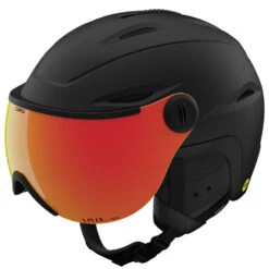 Giro Vue MIPS Vivid Schneehelm Matte Black/Vivid Ember Damen, Herren -Ski Equipment Sale giro vue mips vivid 24015700x black vivid ember 01 gross