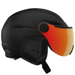 Giro Vue MIPS Vivid Schneehelm Matte Black/Vivid Ember Damen, Herren -Ski Equipment Sale giro vue mips vivid 24015700x black vivid ember 03 gross
