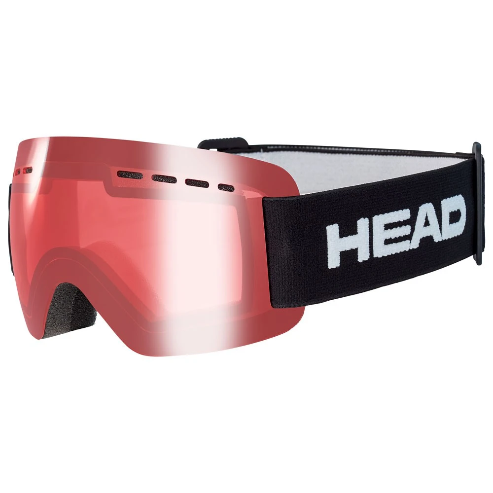 Head Solar FMR Skibrille Red/Red Kinder 3 Head Solar FMR Skibrille Red/Red Kinder