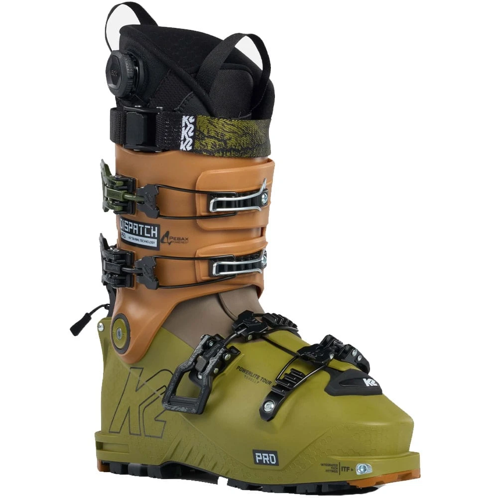 K2 Dispatch Pro Skischuhe Olive/Brown Herren 4 K2 Dispatch Pro Skischuhe Olive/Brown Herren - Image 2