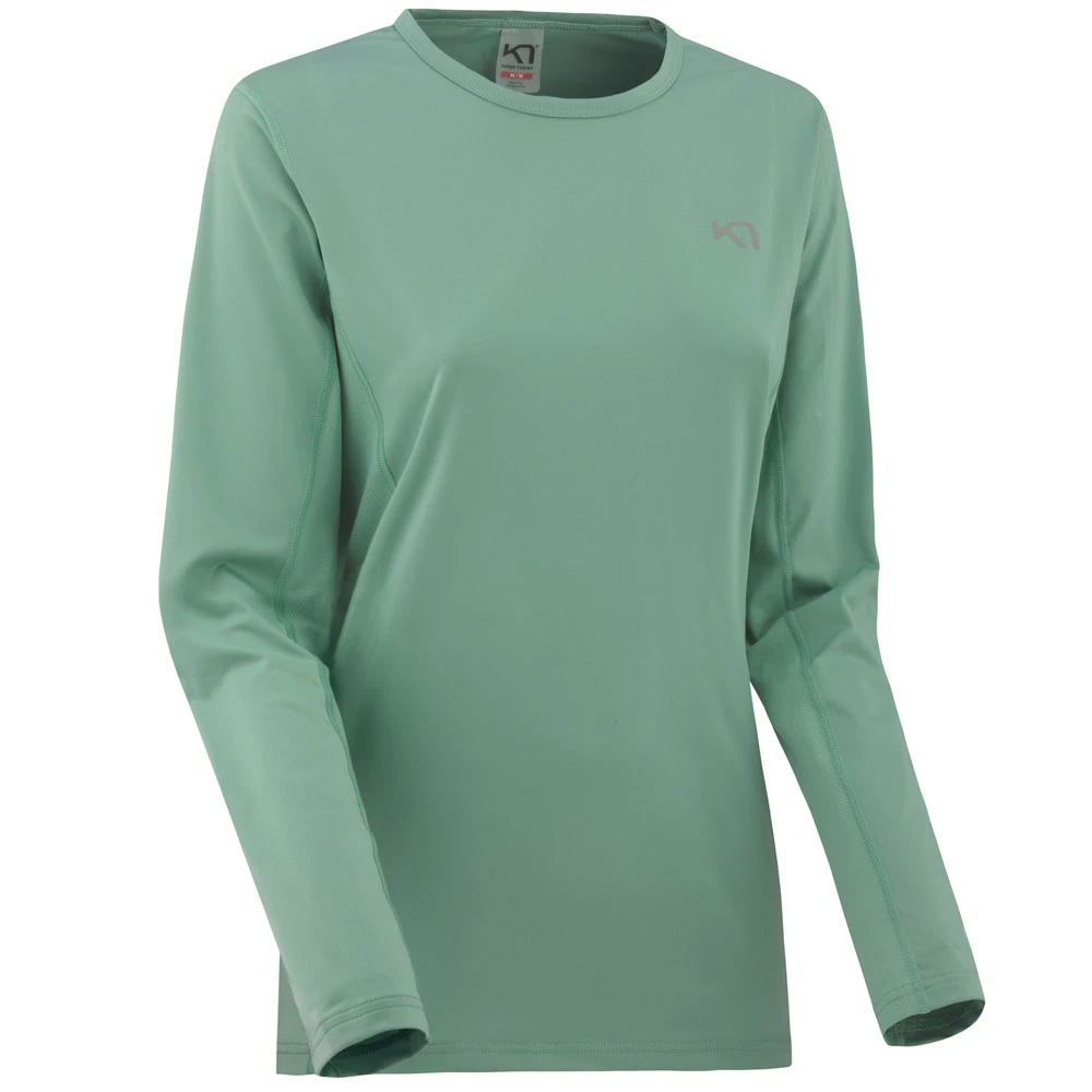 Kari Traa Nora Langarmshirt Sage Damen 5 Kari Traa Nora Langarmshirt Sage Damen - Image 3