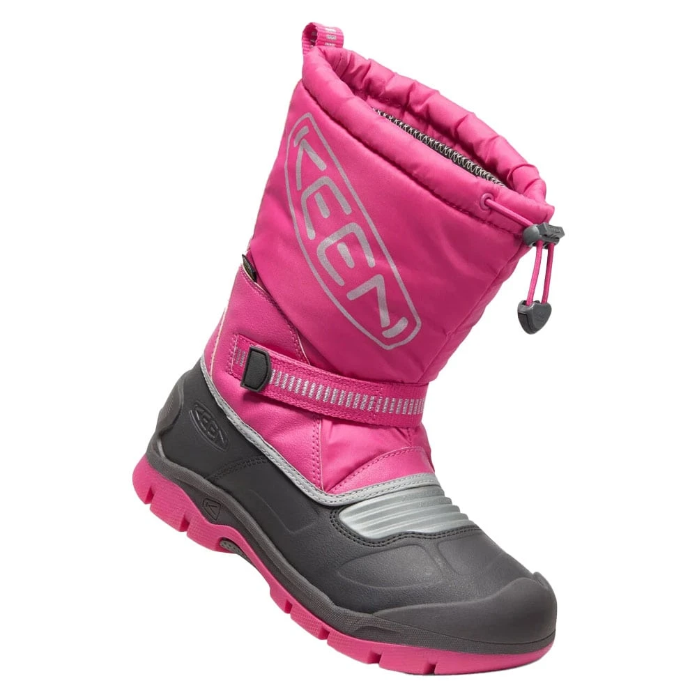 Keen Snow Troll WP Youth Winterstiefel Fuchsia Purple/Silver Kinder 3 Keen Snow Troll WP Youth Winterstiefel Fuchsia Purple/Silver Kinder
