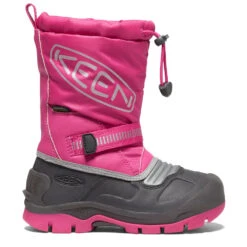 Keen Snow Troll WP Children Schneestiefel Fuchsia Purple/Silver Kinder -Ski Equipment Sale keen snow troll 1026757 fuchsia 01 gross