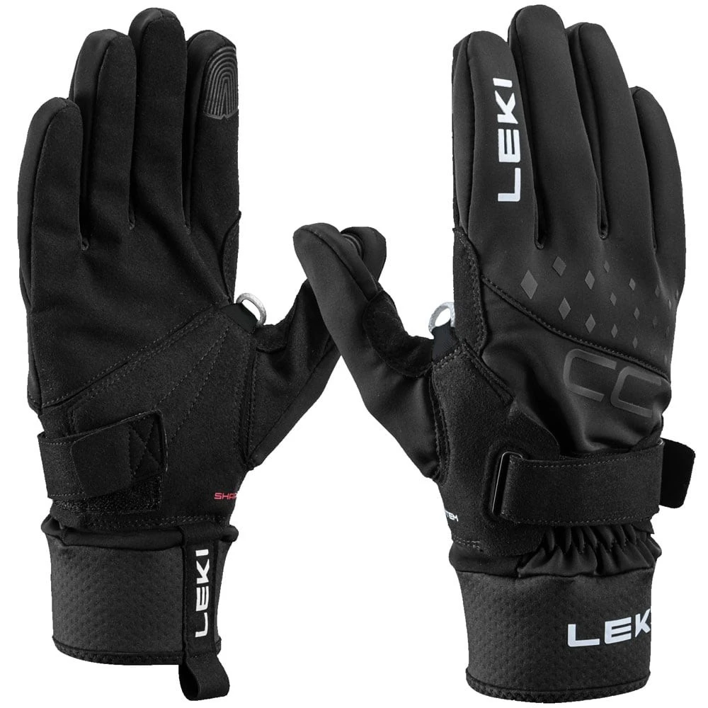 Leki CC Shark Langlauf-Handschuhe Black Damen, Herren 3 Leki CC Shark Langlauf-Handschuhe Black Damen, Herren