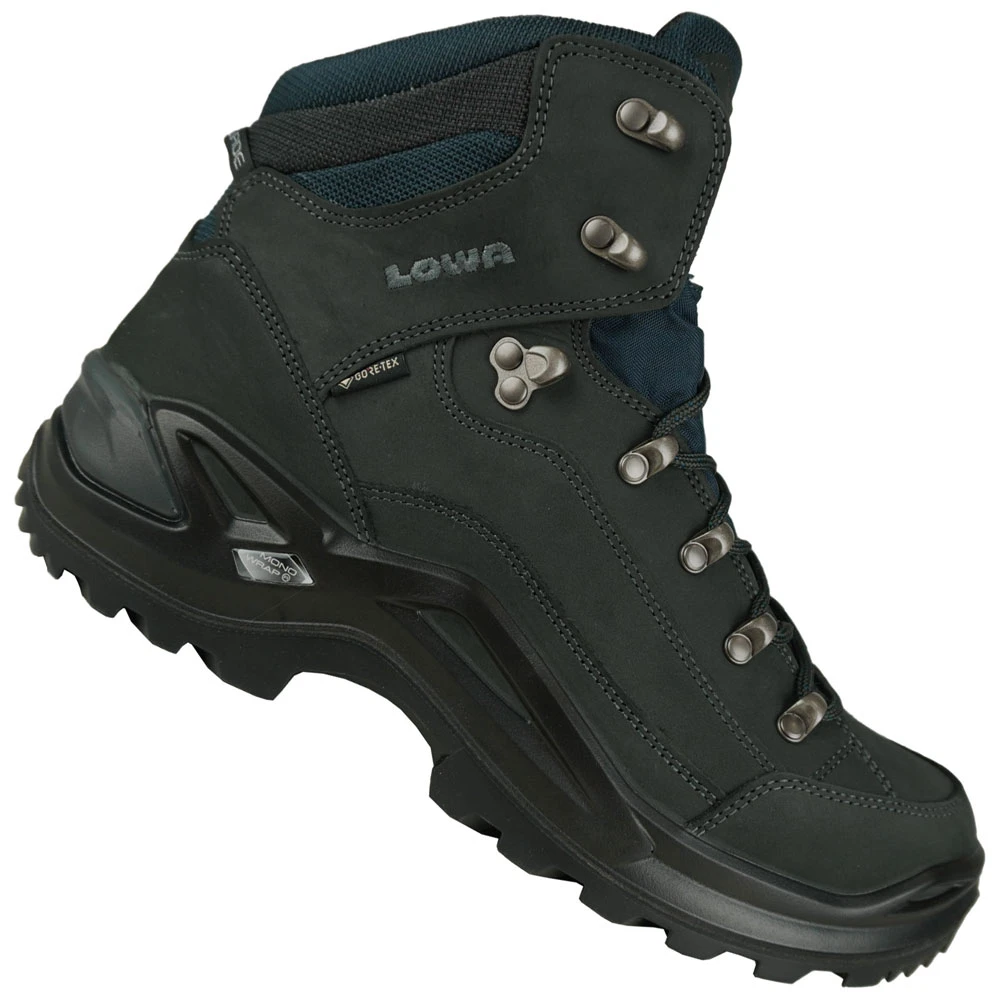 LOWA Renegade GTX Mid Wide Multifunktionsschuhe Dark Grey Herren 3 LOWA Renegade GTX Mid Wide Multifunktionsschuhe Dark Grey Herren