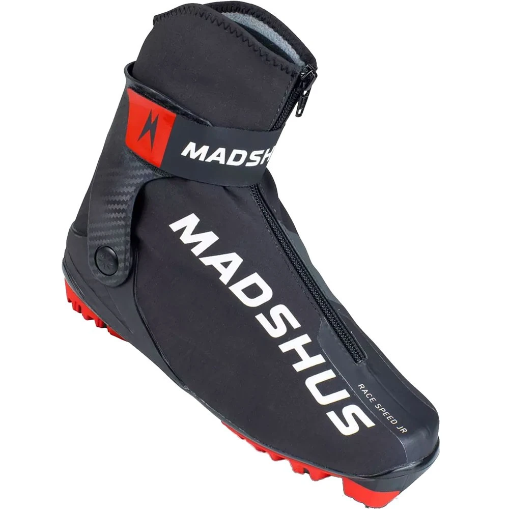 Madshus Race Speed JR Langlaufschuhe Black/Red Kinder 3 Madshus Race Speed JR Langlaufschuhe Black/Red Kinder