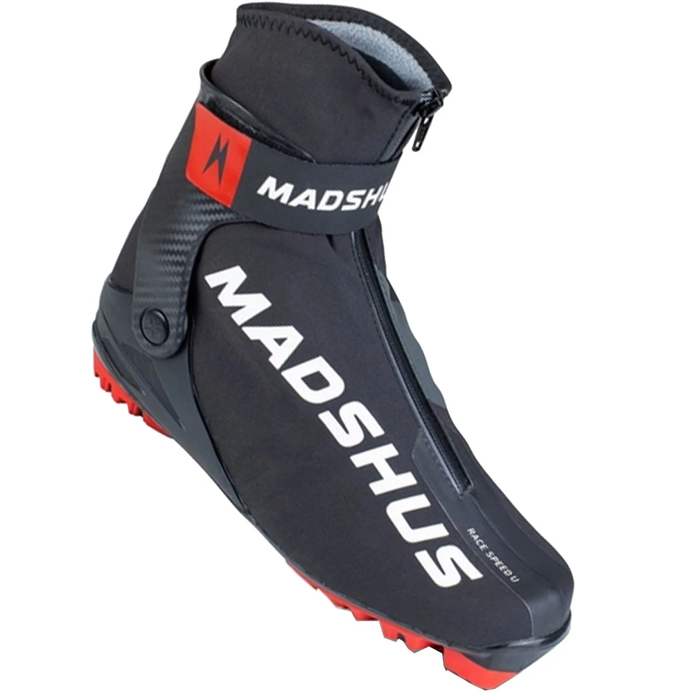 Madshus Race Speed Universal Langlaufschuhe Black/Red Damen, Herren 3 Madshus Race Speed Universal Langlaufschuhe Black/Red Damen, Herren