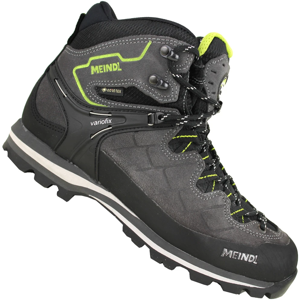 Meindl Litepeak Gore-Tex Trekkingschuhe Granit/Lemon Herren 3 Meindl Litepeak Gore-Tex Trekkingschuhe Granit/Lemon Herren