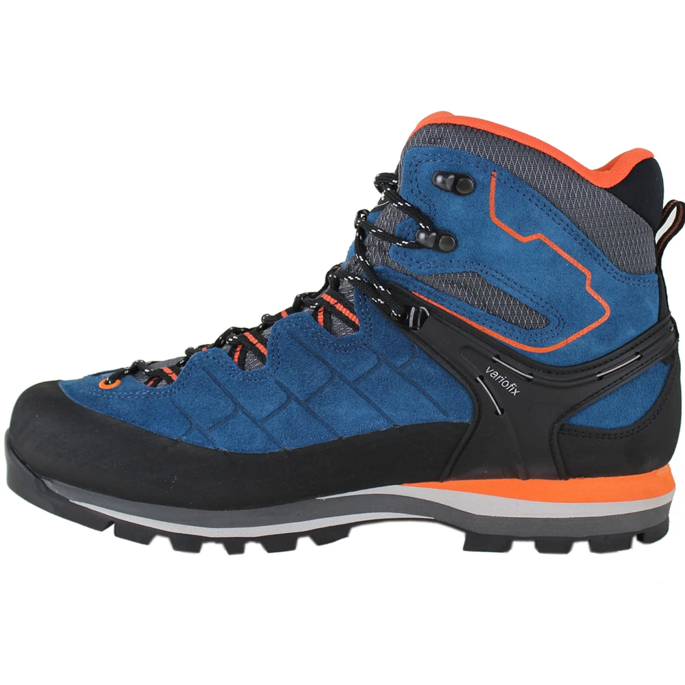 Meindl Litepeak Gore-Tex Bergschuhe Blue/Orange Herren 6 Meindl Litepeak Gore-Tex Bergschuhe Blue/Orange Herren - Image 4