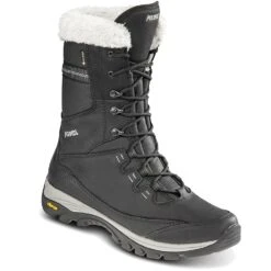 Meindl Novara Lady Gore-Tex Winterstiefel Schwarz Damen