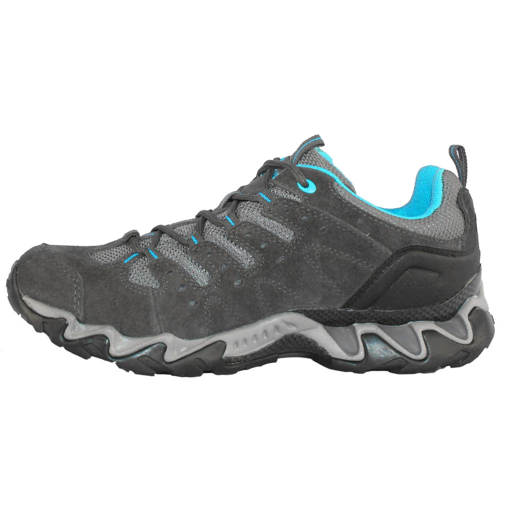 Meindl Portland Gore-Tex Wanderschuhe Grey/Petrol Damen 4 Meindl Portland Gore-Tex Wanderschuhe Grey/Petrol Damen - Image 2