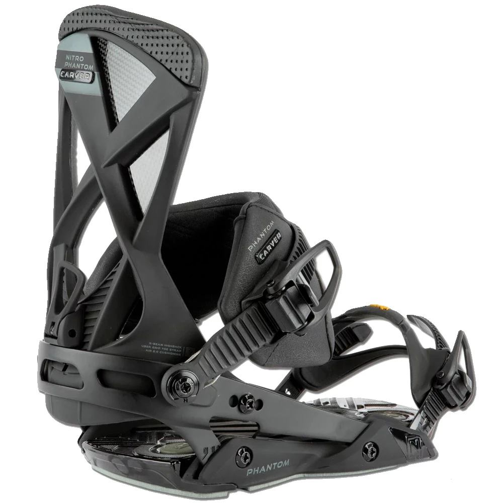 Nitro Phantom Carver Snowboard-Bindung Ultra Black Herren 6 Nitro Phantom Carver Snowboard-Bindung Ultra Black Herren - Image 4