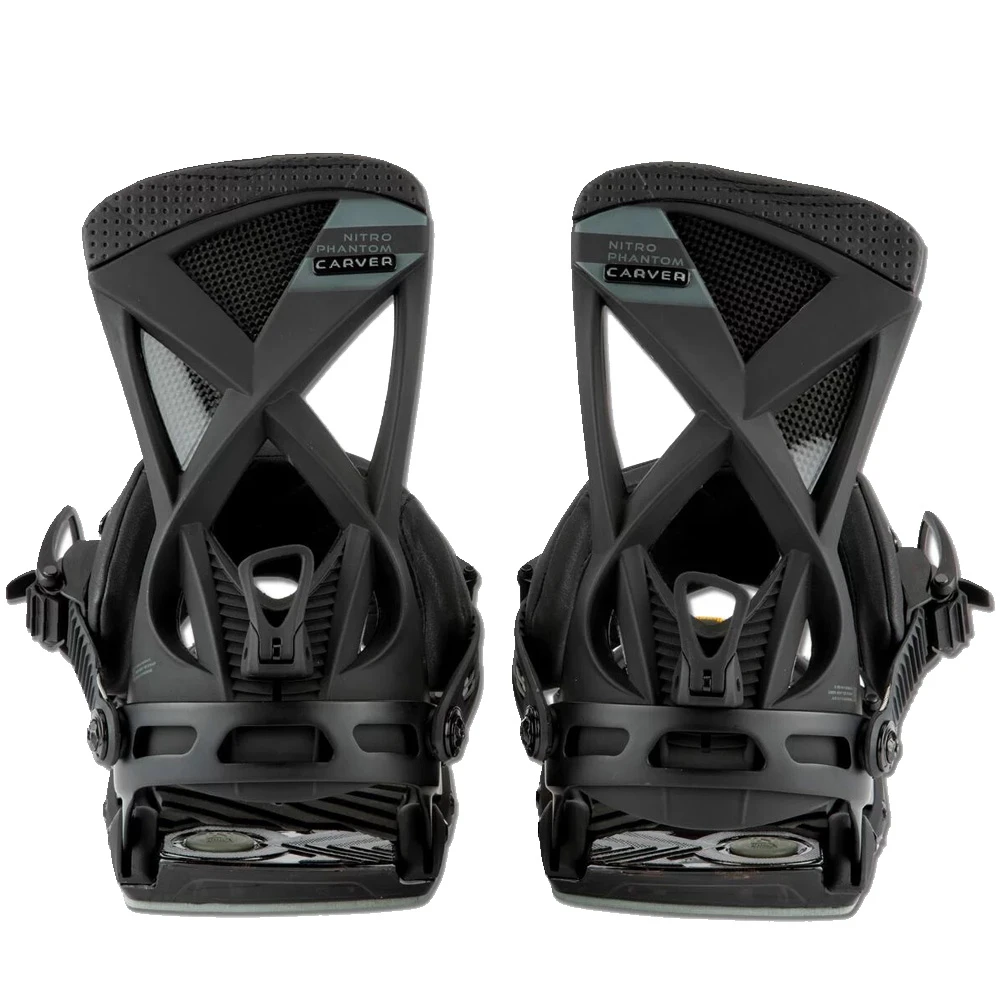 Nitro Phantom Carver Snowboard-Bindung Ultra Black Herren 7 Nitro Phantom Carver Snowboard-Bindung Ultra Black Herren - Image 5