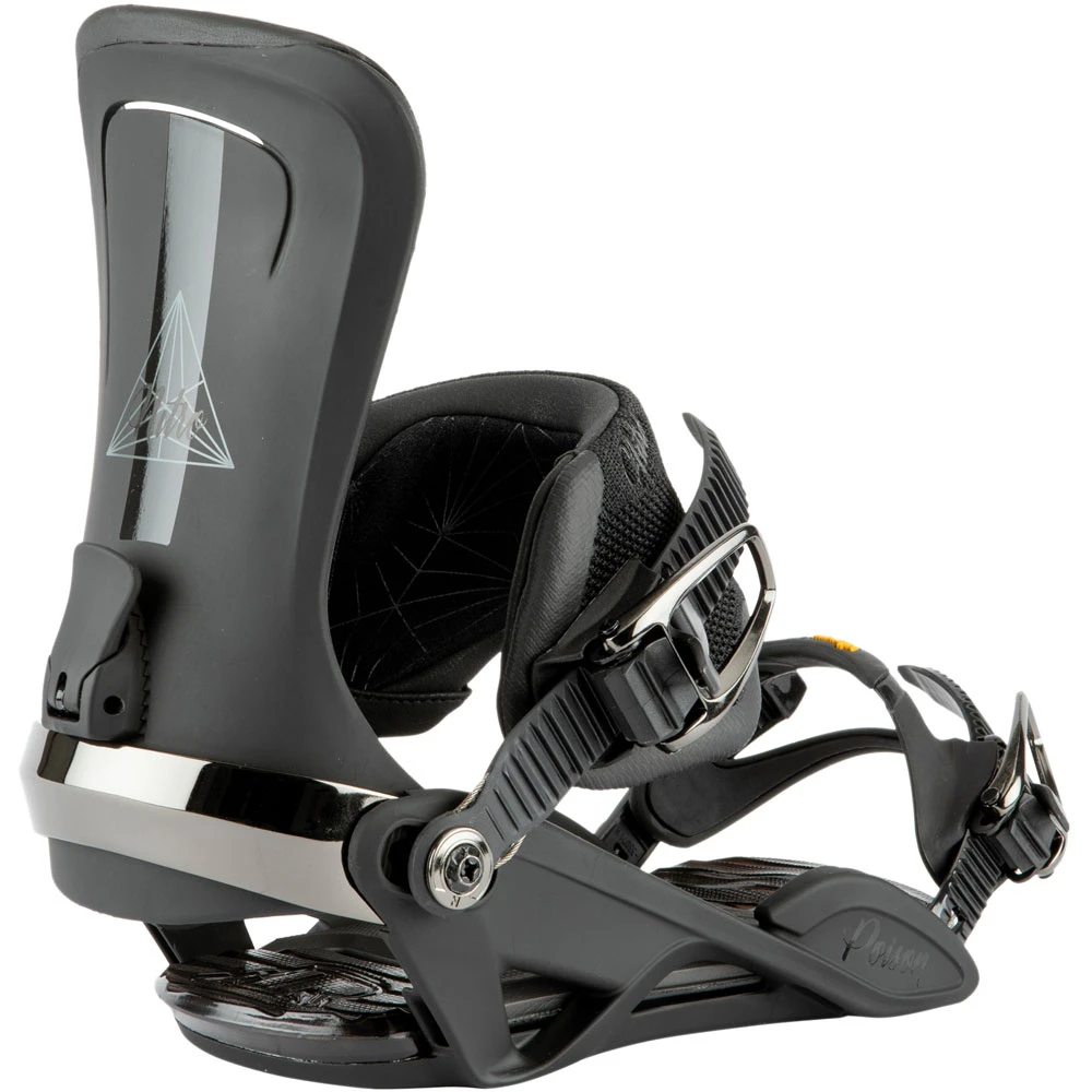 Nitro Poison Snowboardbindung Ultra Black Damen 4 Nitro Poison Snowboardbindung Ultra Black Damen - Image 2