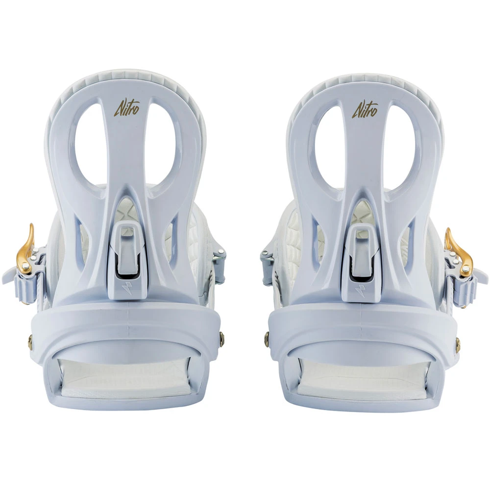 Nitro Rythm Snowboardbindung White/Gold Damen 5 Nitro Rythm Snowboardbindung White/Gold Damen - Image 3