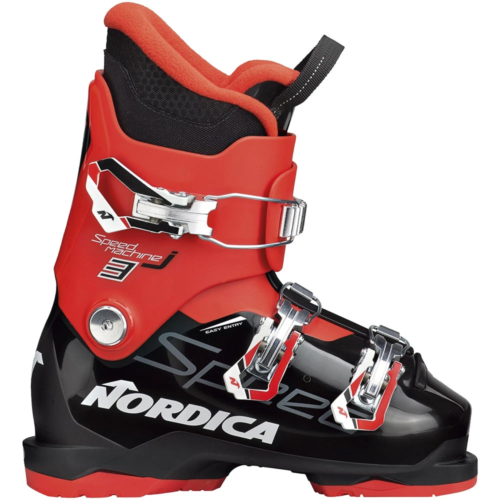 Nordica Speedmachine Jr 3 Skistiefel Black/Red Kinder 3 Nordica Speedmachine Jr 3 Skistiefel Black/Red Kinder