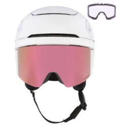 Oakley MOD7 Visier-Skihelm White/Prizm Rose Gold Iridium Damen, Herren -Ski Equipment Sale oakley mod7 fos900642 9rz white 02 gross