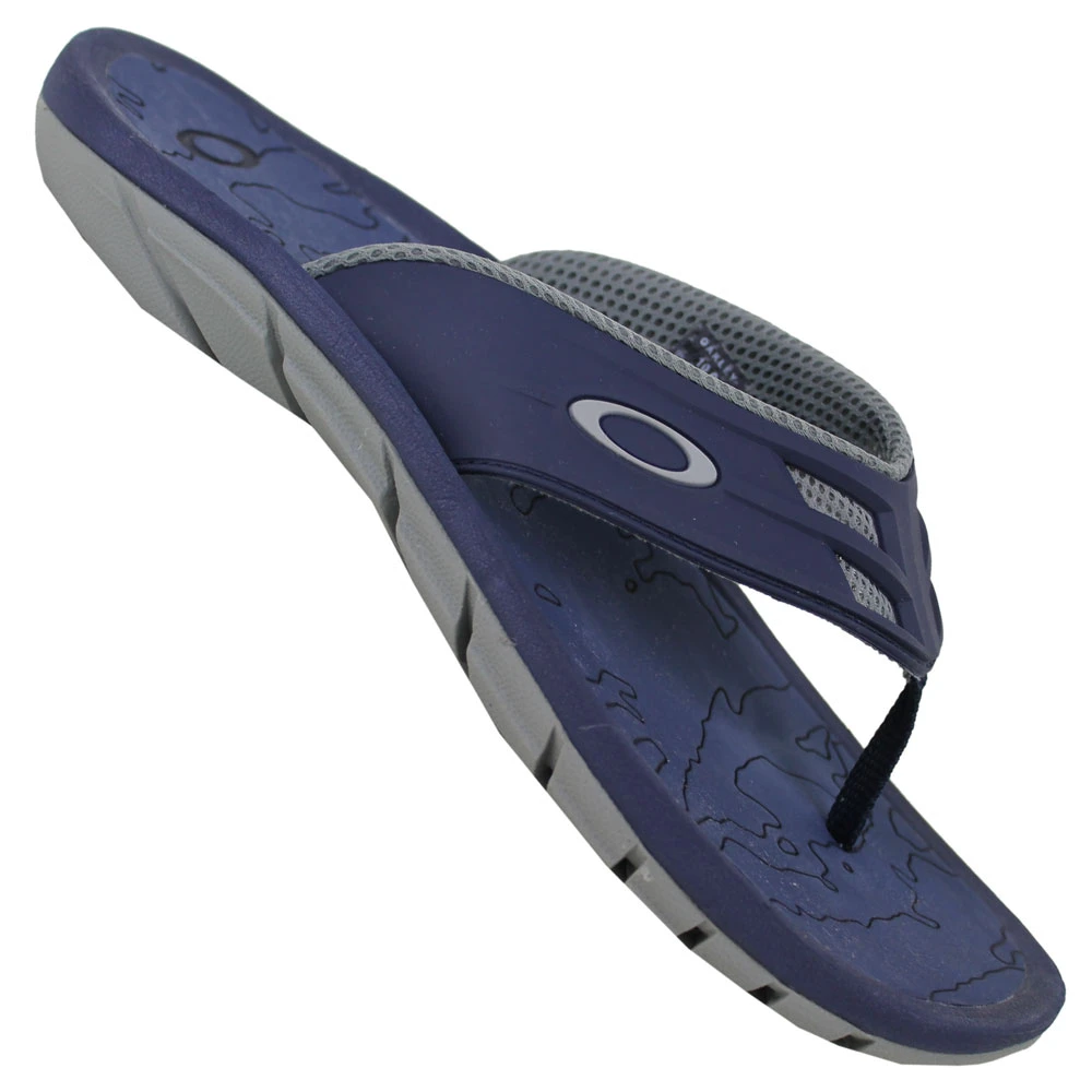 Oakley Super Coil 15 Badeschlappen Blue Herren 3 Oakley Super Coil 15 Badeschlappen Blue Herren