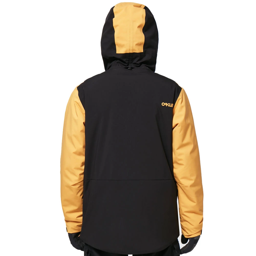 Oakley TNP Insulated Anorak Skiwindbreaker Blackout/Pure Gold Herren 4 Oakley TNP Insulated Anorak Skiwindbreaker Blackout/Pure Gold Herren - Image 2