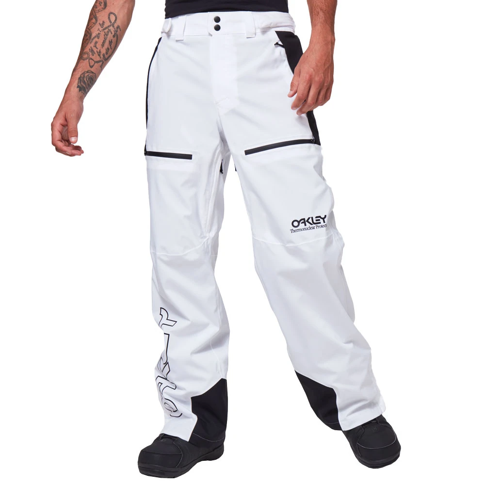 Oakley TNP Lined Shell Snowboardhose White Herren 3 Oakley TNP Lined Shell Snowboardhose White Herren