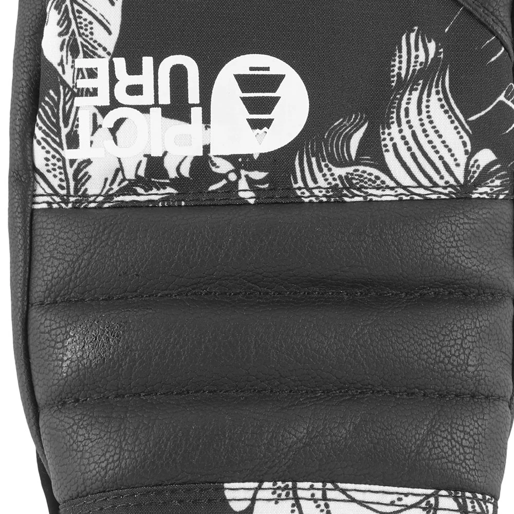 Picture Anna Mitts Fausthandschuhe Peonies Black Damen 4 Picture Anna Mitts Fausthandschuhe Peonies Black Damen - Image 2