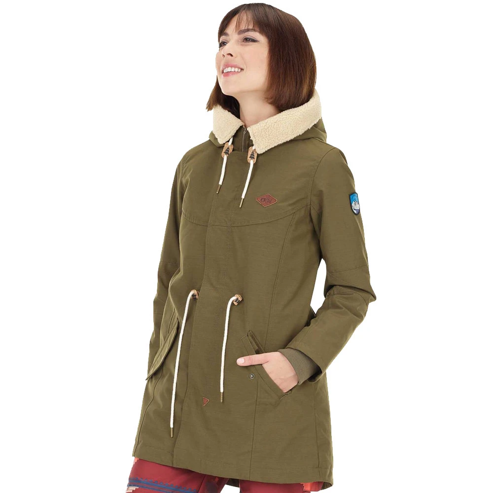 Picture Camdem Parka Kaki Damen 4 Picture Camdem Parka Kaki Damen - Image 2