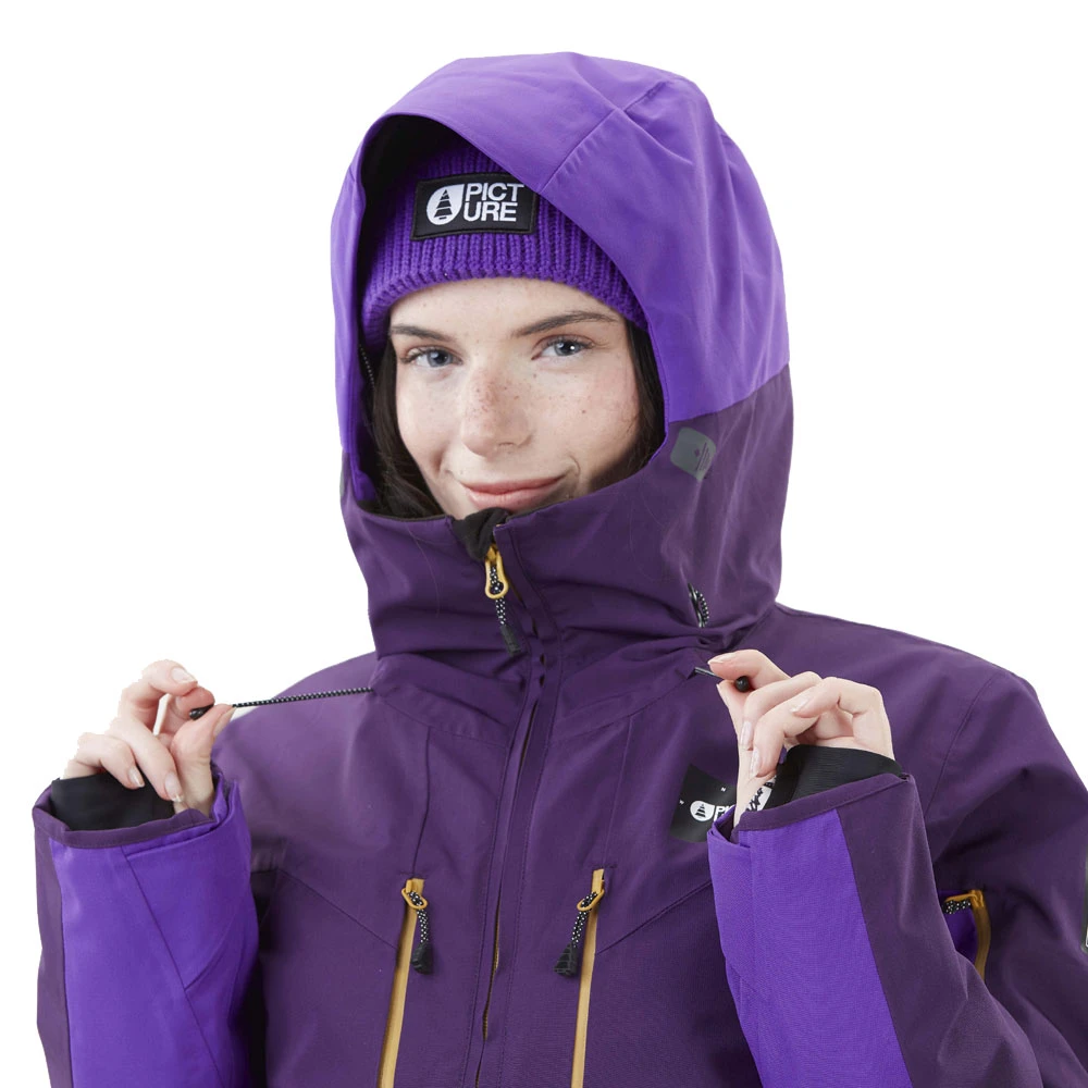 Picture Exa Winterjacke Dark Purple Damen 4 Picture Exa Winterjacke Dark Purple Damen - Image 2