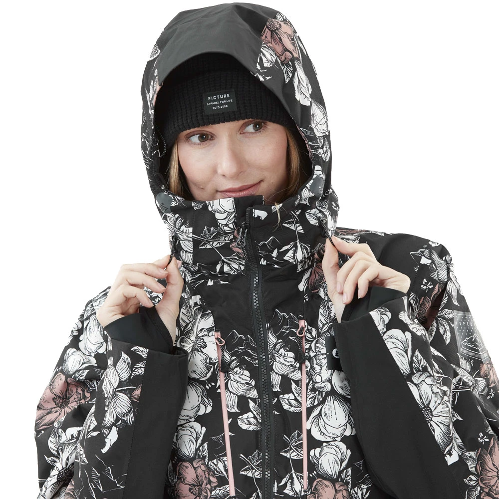 Picture Xena Skianzug Peonies Black Damen 4 Picture Xena Skianzug Peonies Black Damen - Image 2