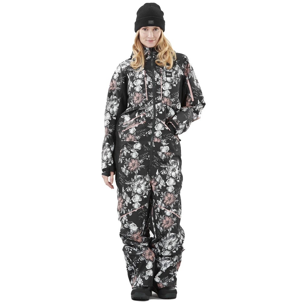 Picture Xena Skianzug Peonies Black Damen 3 Picture Xena Skianzug Peonies Black Damen