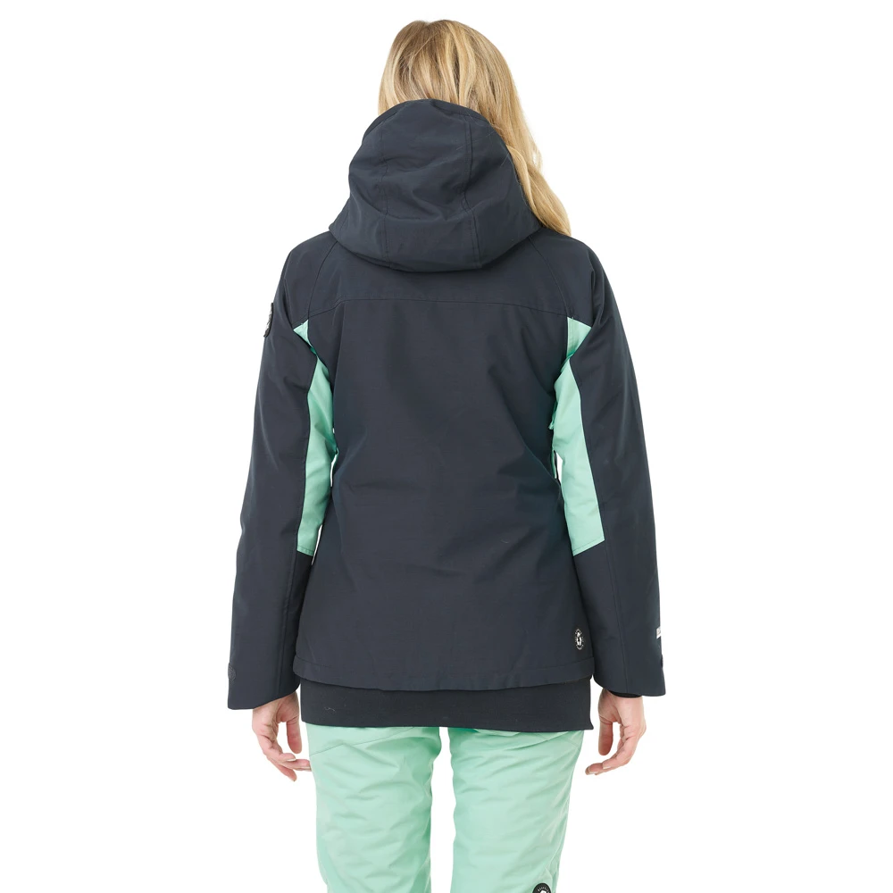 Picture Lander Print Skijacke Mint Green Damen 4 Picture Lander Print Skijacke Mint Green Damen - Image 2