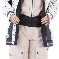 Picture Lander Skijacke Terrazo White Damen -Ski Equipment Sale picture lander wvt196 terrazo white 03 gross4ag1VS4E9VjK1