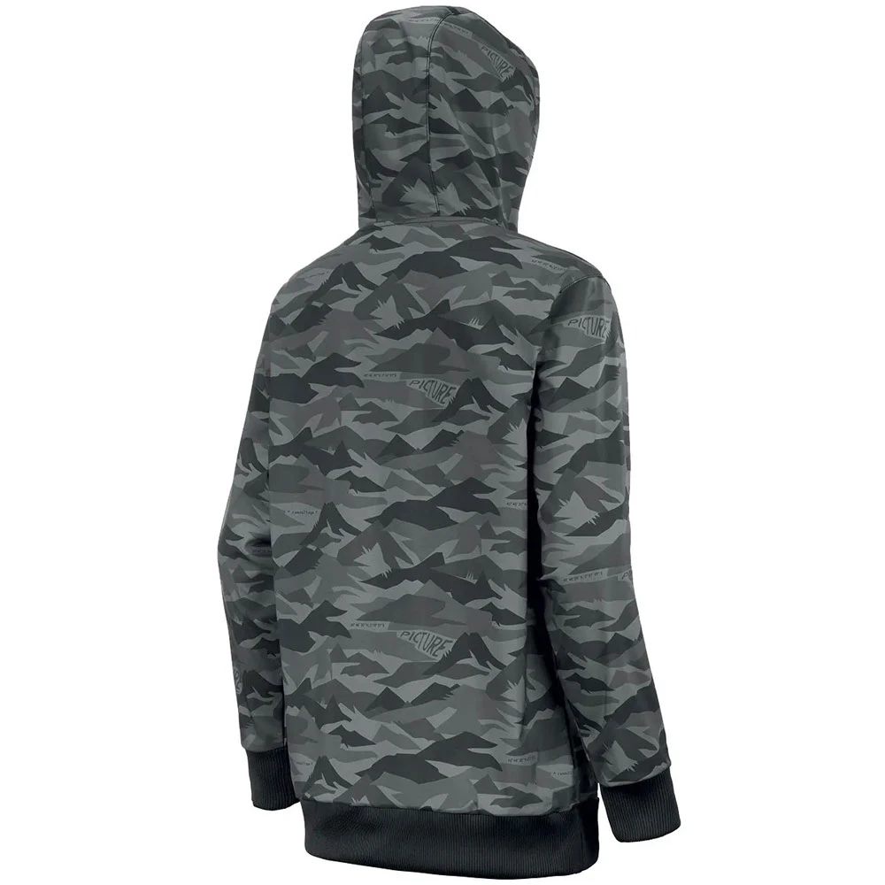 Picture Parker Softshell-Hoodie Metric Black Damen, Herren 4 Picture Parker Softshell-Hoodie Metric Black Damen, Herren - Image 2