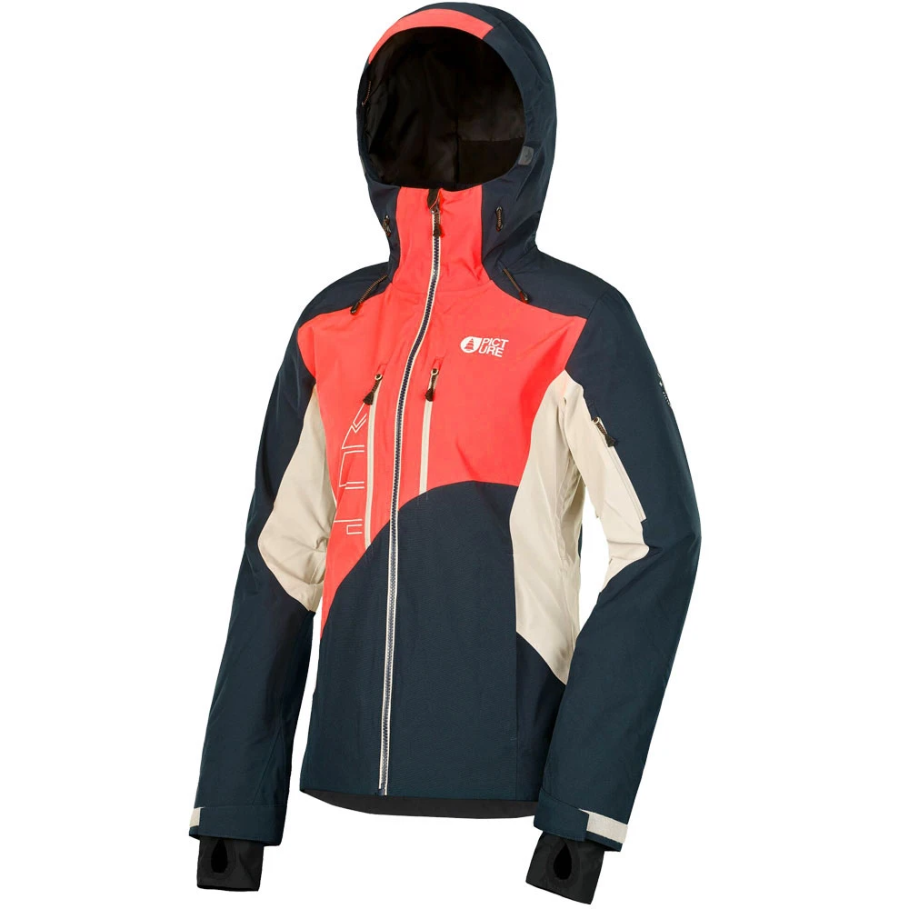Picture Seen Snowboardjacke Dark Blue Damen 4 Picture Seen Snowboardjacke Dark Blue Damen - Image 2