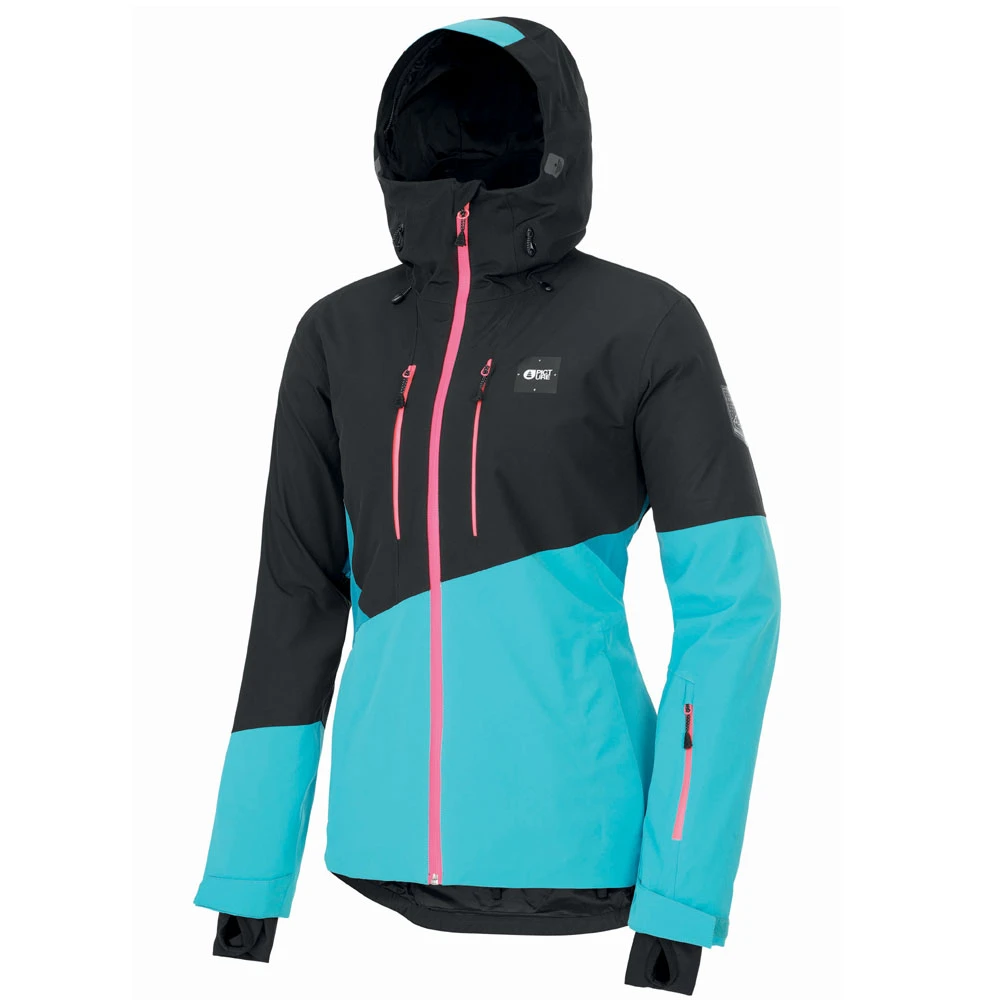 Picture Seen Skijacke Light Blue Damen 7 Picture Seen Skijacke Light Blue Damen - Image 5