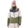 Picture Week End Snowboardjacke Dark Blue Army Green Damen