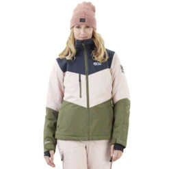 Picture Week End Snowboardjacke Dark Blue Army Green Damen