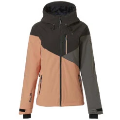 Rehall June-R Schneejacke Shell Coral Damen