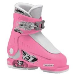 Roces Idea Skischuhe Pink/White Kinder