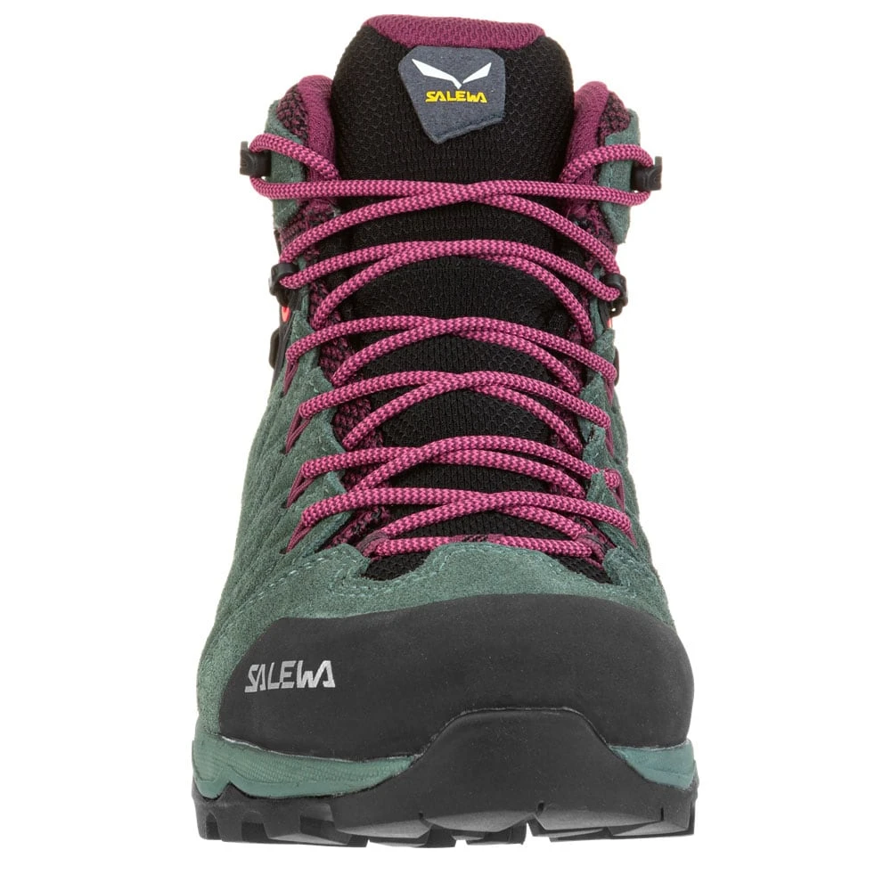Salewa Alp Mate Mid WP Wanderschuhe Duck Green/Rhododendron Damen 4 Salewa Alp Mate Mid WP Wanderschuhe Duck Green/Rhododendron Damen - Image 2