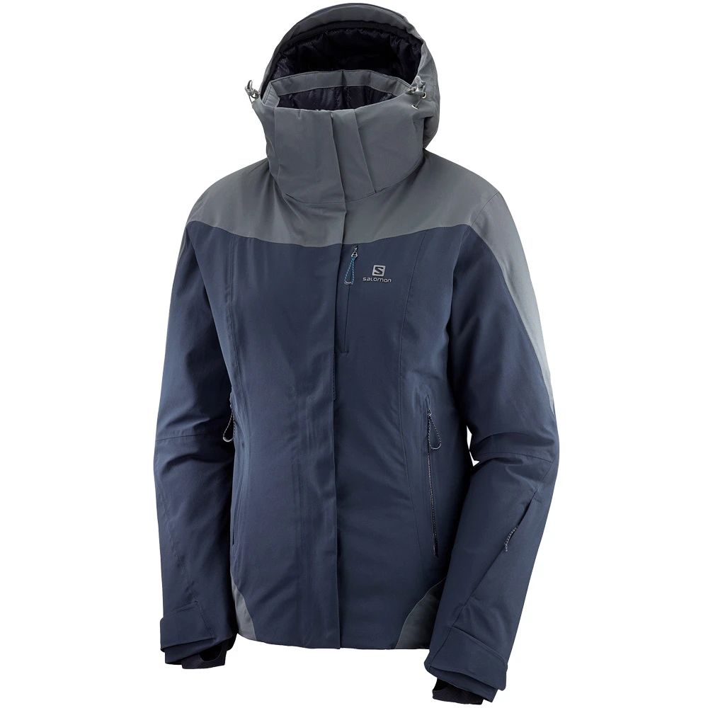 Salomon Icerocket Skijacke Night Sky/Ebony Damen 5 Salomon Icerocket Skijacke Night Sky/Ebony Damen - Image 3