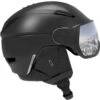Salomon Pioneer Visor Skihelm Black/Silver Uni Herren 2 Salomon Pioneer Visor Skihelm Black/Silver Uni Herren -Ski Equipment Sale salomon pioneer visor 408356 black gross